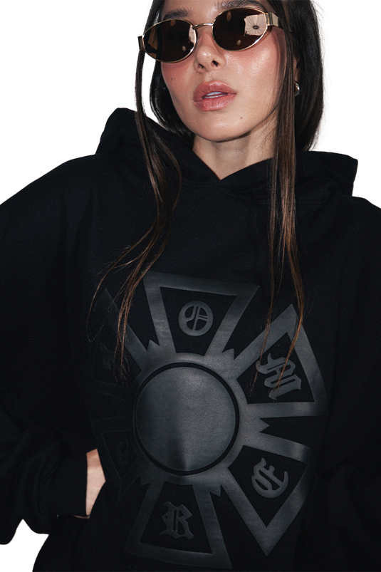 OMERTA BLACK HOODIE