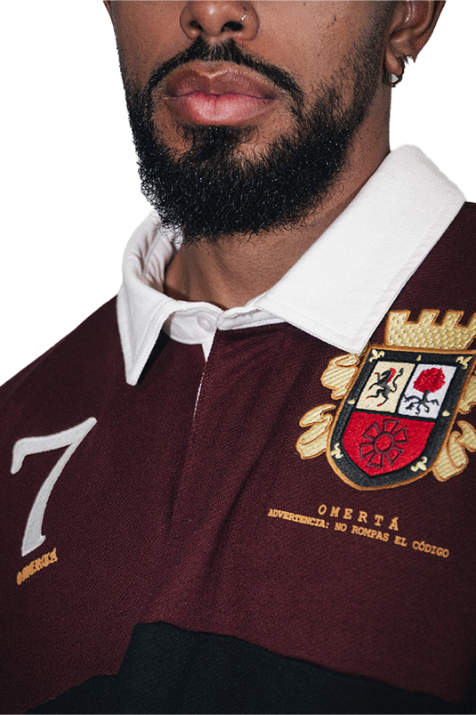 OMERTA LONG SLEEVE POLO