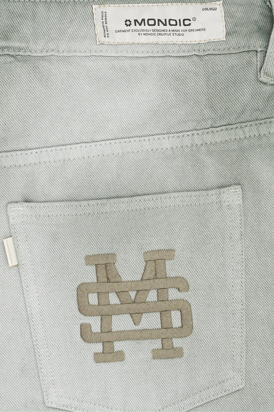 FLARED PANTS | VERDE OLIVA DESGASTADO