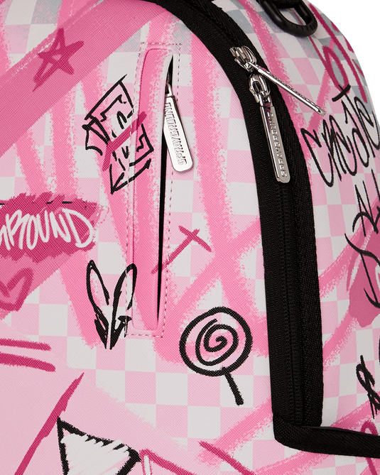 MOCHILA SPRAYGROUND PINK SMOKE CHECK 910B8672NSZ