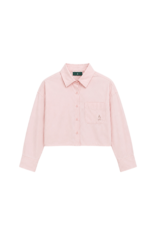 SBQ NC26W PINK BOXY SHIRT WOMEN