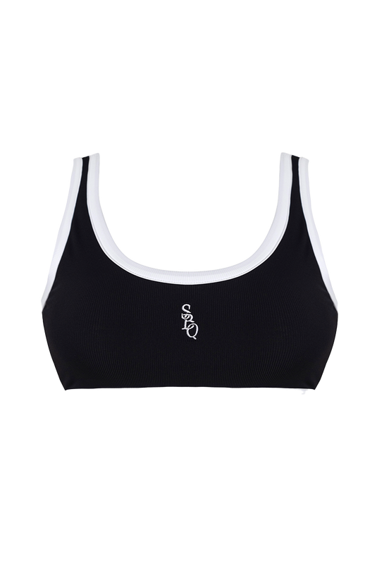 W.G Top SBQ White-Black