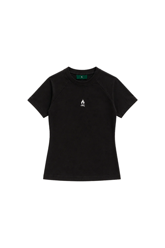 SBQ NC26W BLACK BABY TEE