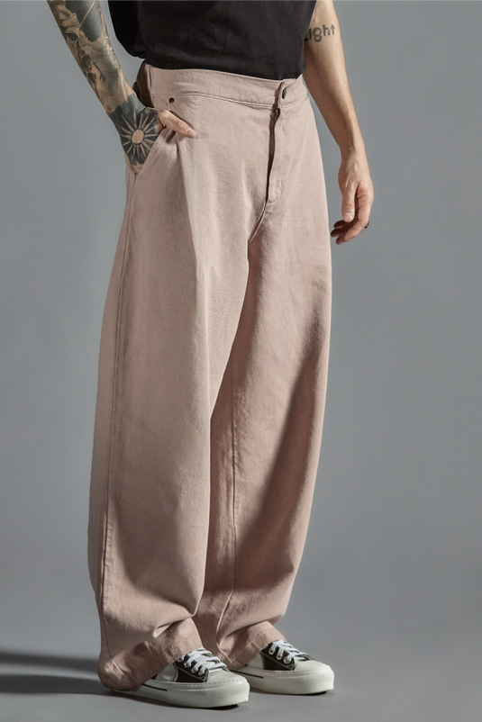 SBQ NC26M PINK DENIM TROUSER MEN